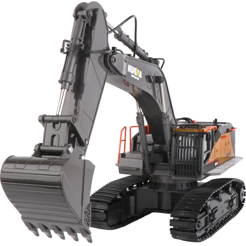 汇纳22通道超大号遥控合金挖掘机电动儿童挖土仿真工程玩具车592,淘宝优惠券,粉丝福利购,淘宝优惠卷