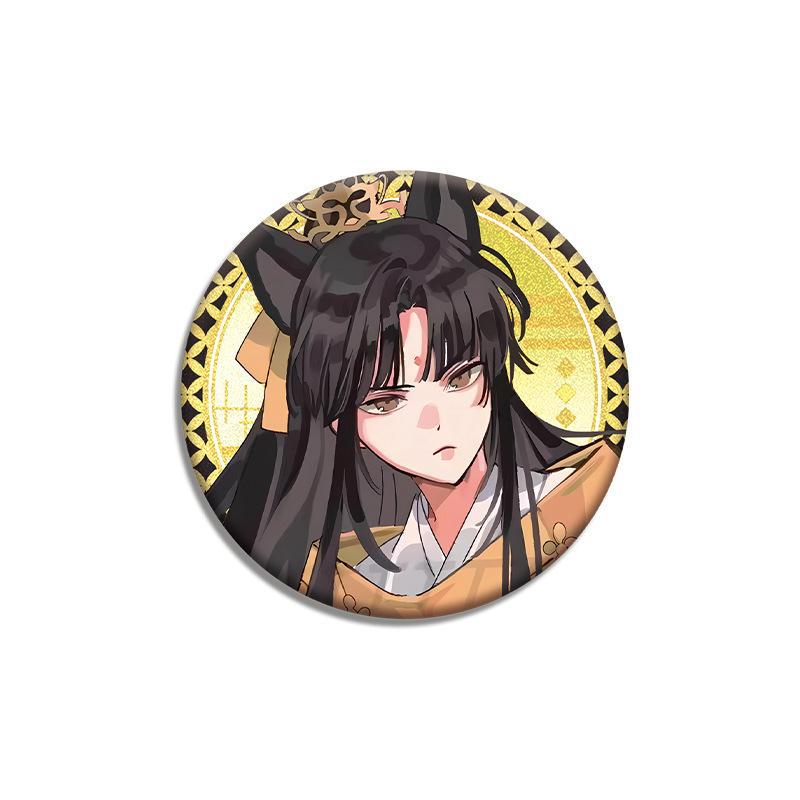 魔道祖师百鬼夜行双闪徽章吧唧魏无羡蓝忘机金光瑶聂怀桑温宁周边 - 图3