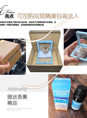 宠物头像定制立体全身像车载香薰手绘猫咪冰箱贴哈士奇狗摆件饰品