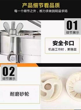 金豹125型豆浆机商用全自动豆腐脑打浆机渣浆分离大型创业磨浆机.