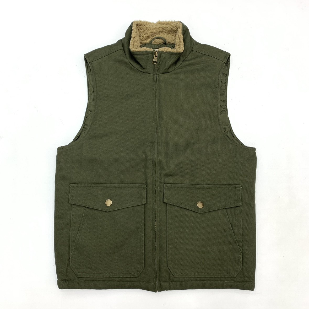 毛领款夹棉马甲男日系休闲百搭冬季保暖背心外套宽松夹棉马甲女,淘宝优惠券,粉丝福利购,淘宝优惠卷