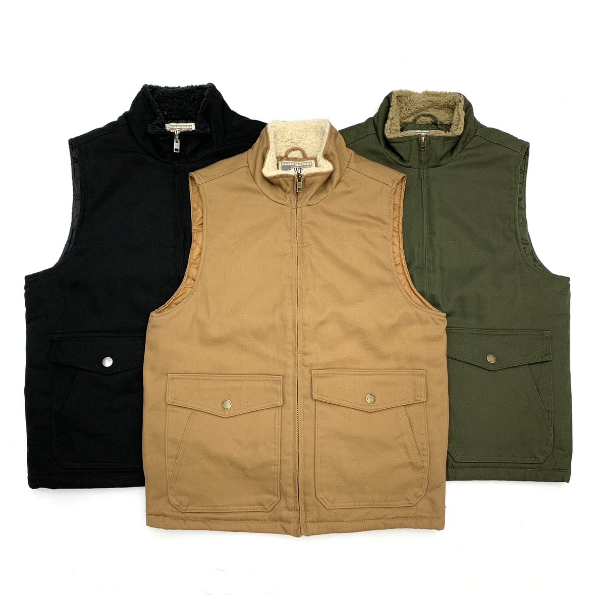 毛领款夹棉马甲男日系休闲百搭冬季保暖背心外套宽松夹棉马甲女,淘宝优惠券,粉丝福利购,淘宝优惠卷