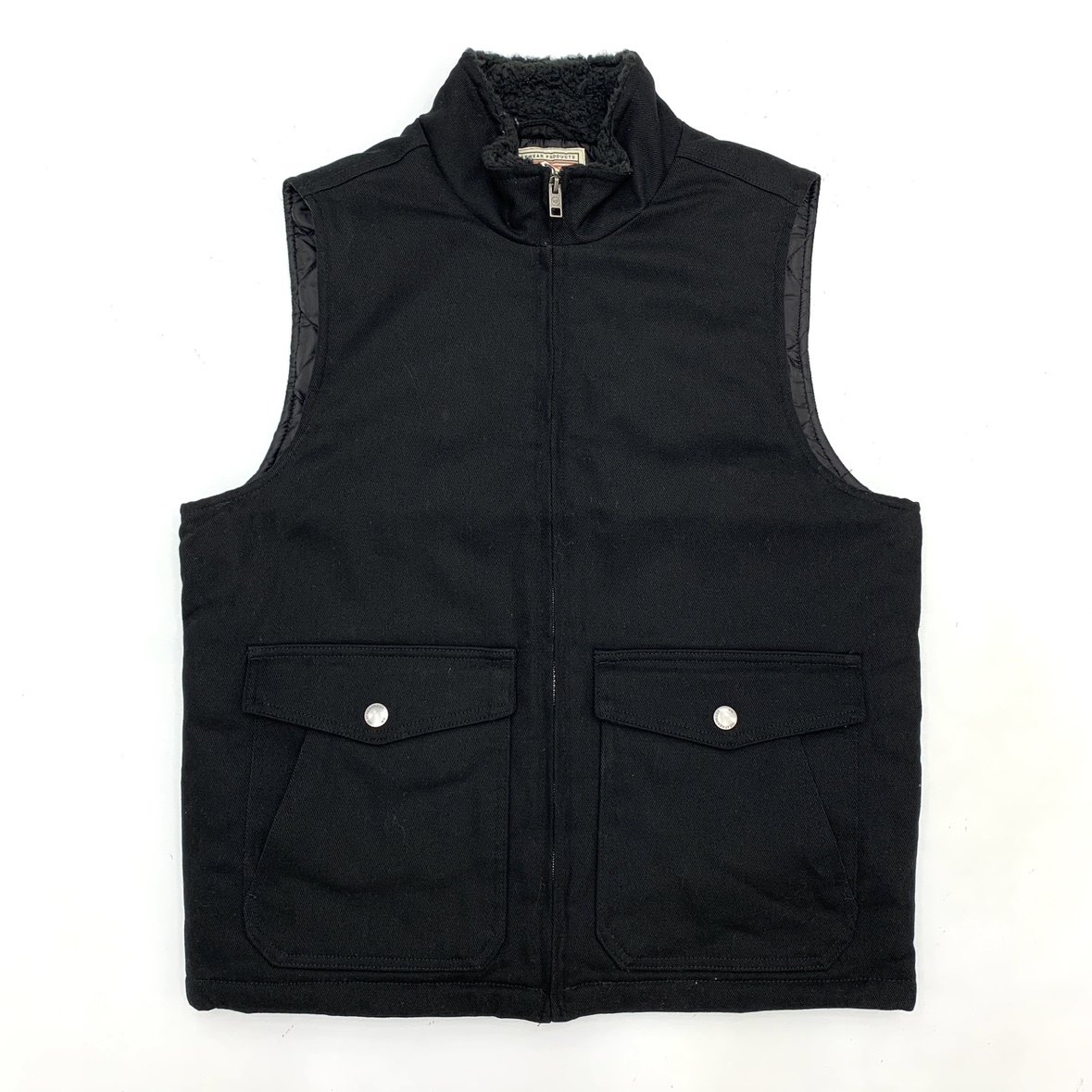 毛领款夹棉马甲男日系休闲百搭冬季保暖背心外套宽松夹棉马甲女,淘宝优惠券,粉丝福利购,淘宝优惠卷