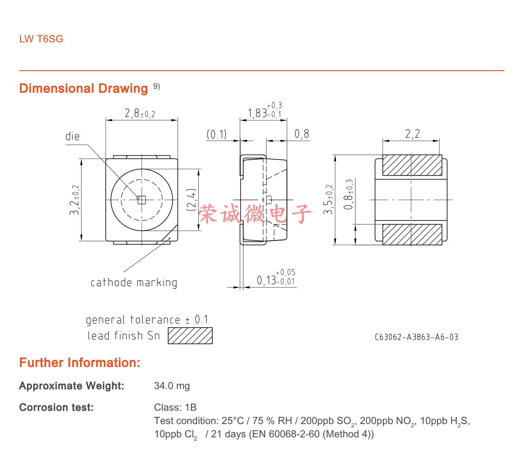 OSRAM欧司朗 3528二脚 1210汽车仪盘表LED灯珠背景灯光改装白色光,淘宝优惠券,粉丝福利购,淘宝优惠卷