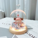 Новорожденные детские шины сувениры DIY Домашнее пуповивание лиственная коробка для сбора качание детские волосы.