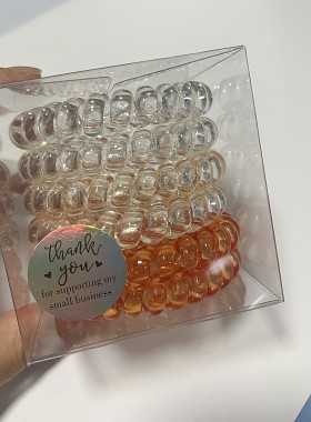 水晶款大号发圈不伤发高颜值头绳