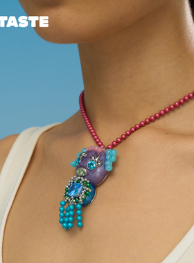 XTASTE 咕咕GOODGOOD 【咕咕盛装小猪当家珍珠项链】小众原创配饰