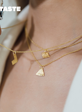 XTASTE 西班牙 APRES SKI 多种设计镀金项链配饰爱心八角星复古风