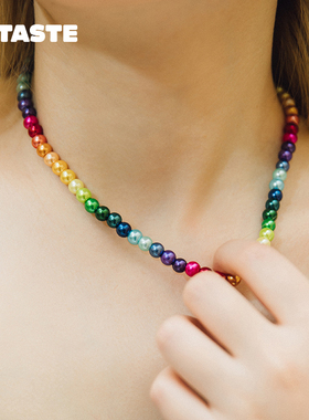 珍珠贝珠项链小众设计时尚配饰