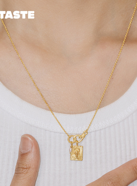 XTASTE 丹麦 ANNI LU 美好生活项链叠戴设计配饰镀金锁骨链百搭