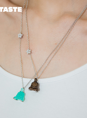 宝石项链原创个性潮流时尚锁骨链