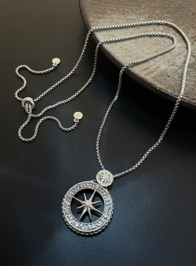 ins冷淡风配饰长款项链星星吊坠