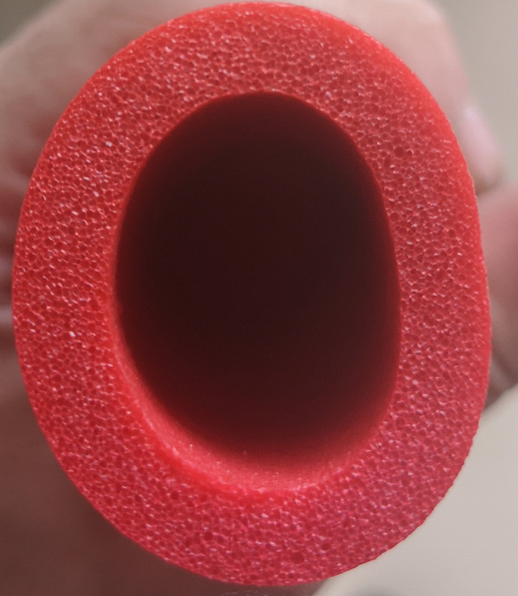 彩色橡塑保温管 PPR水管太阳能热水器红蓝阻燃保温棉管套防冻海绵 - 图1