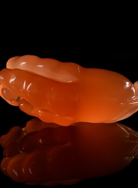 金田黄手把件金冻石寿山巧色芙蓉石如意佛手手件把玩件摆件印石章