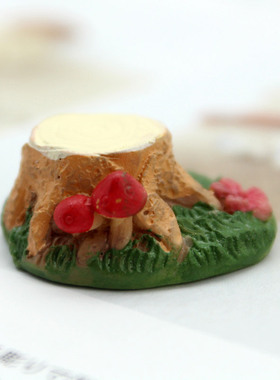 森林微景观花盆多肉树脂工艺摆件