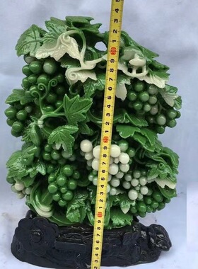 玉石多子多福摆件翡翠芙蓉石工艺品奇石原石石雕居家办公乔迁送礼