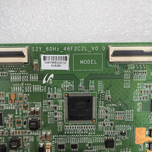 TCL L46E5300D逻辑板12Y-60Hz-46F2C2L-V0.0 _60Hz_46F2C2L_V0.0 - 图0