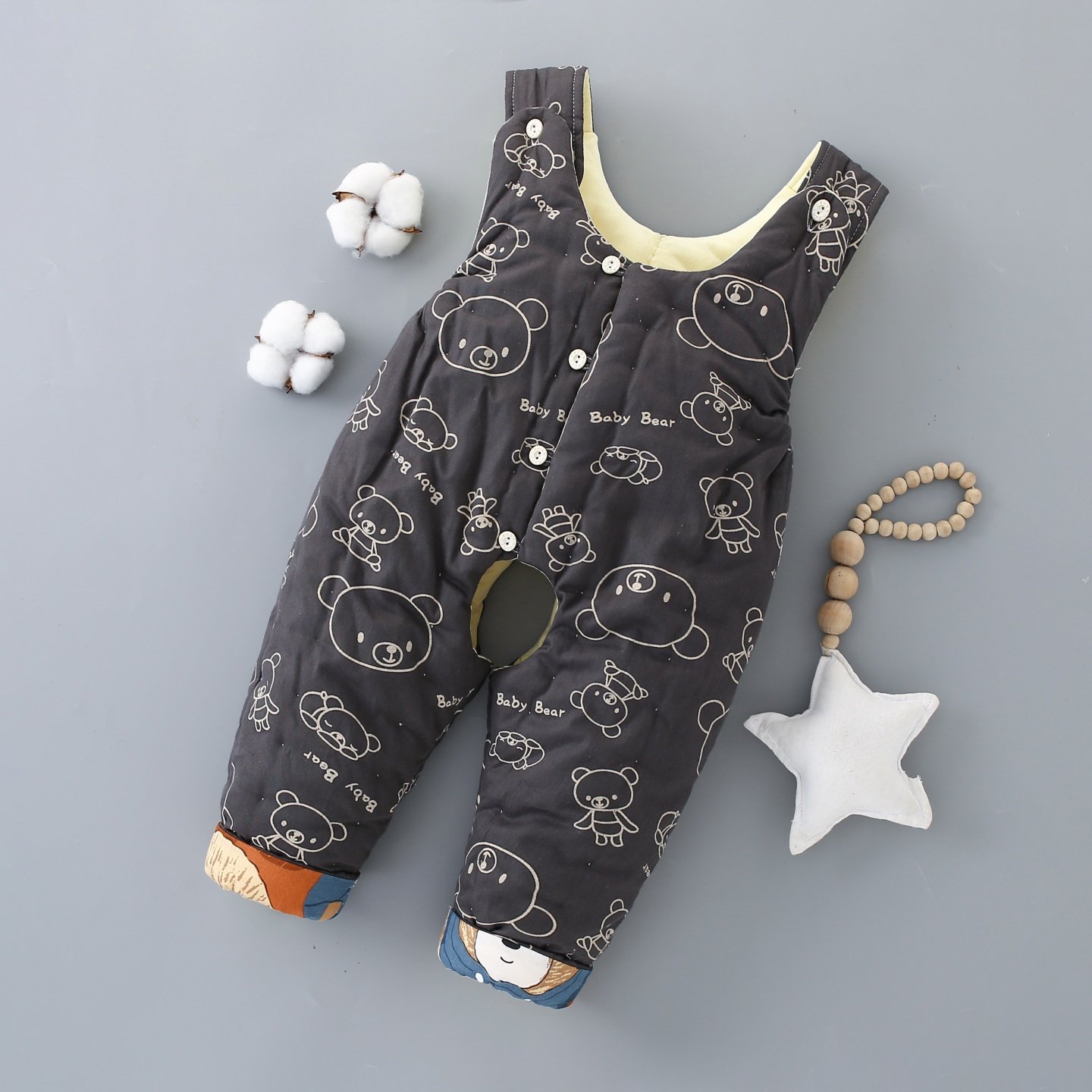 儿童棉裤婴儿裤子秋冬棉花加厚开裆长裤男女童宝宝冬季保暖背带裤,淘宝优惠券,粉丝福利购,淘宝优惠卷