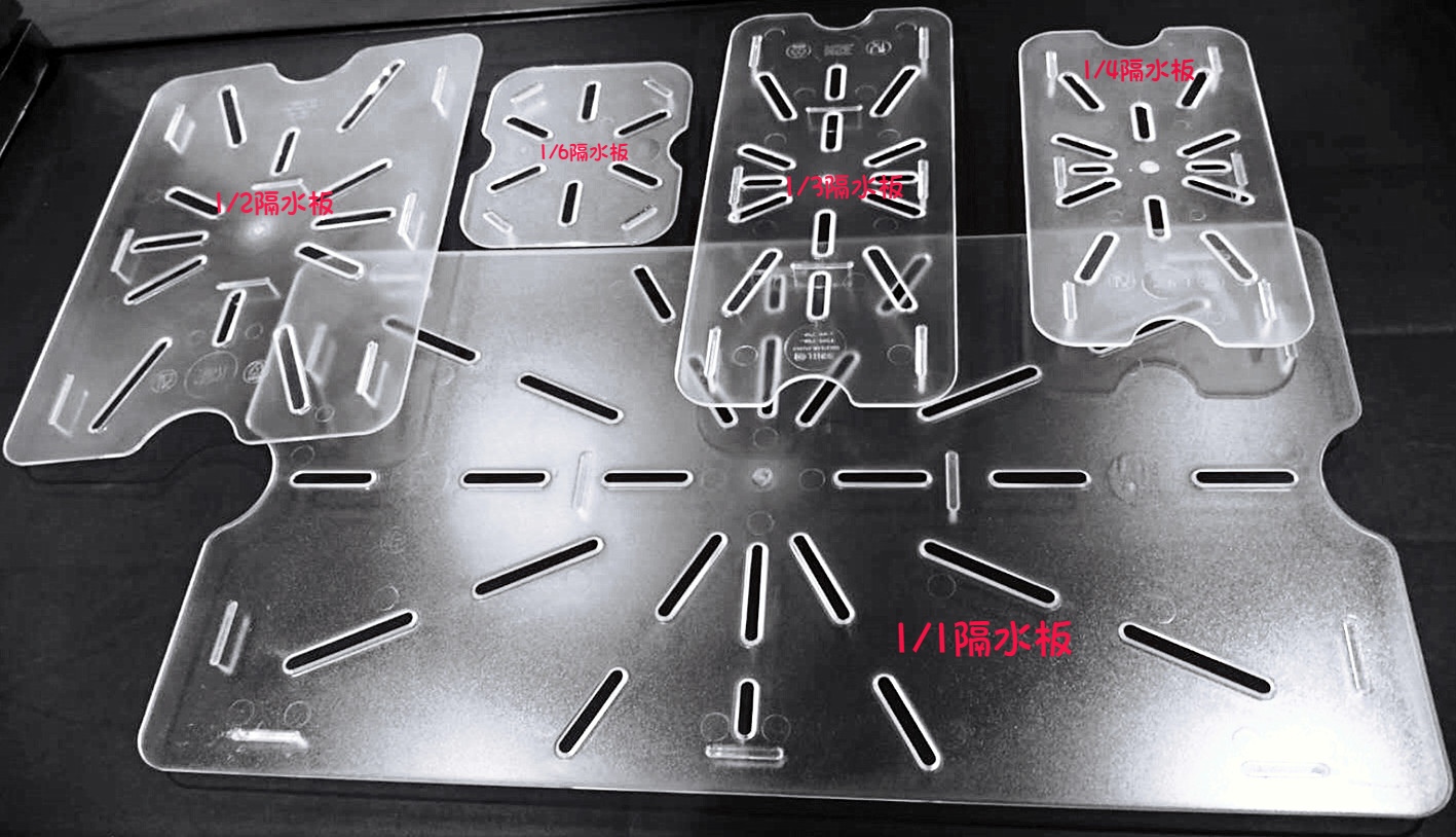 沥水板份数盆隔水板PC亚克力滤水网份数盒分格果蔬隔离塑料排水架 - 图0