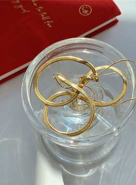 choker欧美蛇骨项链ins博主同款