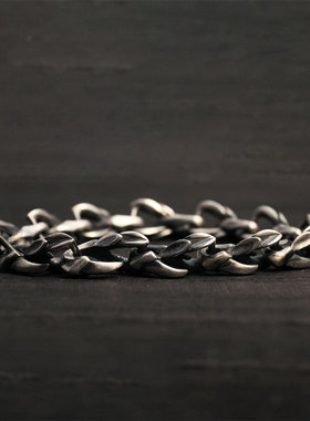 血腥玛丽925纯银手工手链