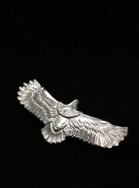 三沐饰家菊地健kenkikuchi 纯银迷你鹰 老鹰项链吊坠男女银饰配件