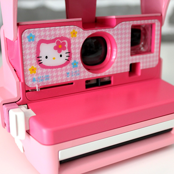 宝丽来全新拍立得HelloKitty一次成像相机粉红公主礼物送包包双11