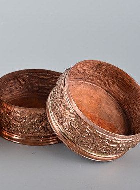 红铜供奉藏式佛堂尼泊尔手工