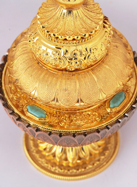 尼泊尔合金装物糌粑格桑花