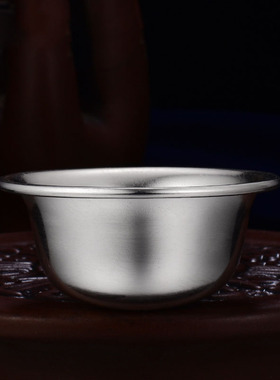 供水杯999纯银藏传密宗净水杯