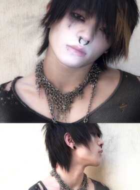 IIMIII暗黑十字架项链