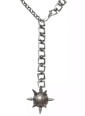 长项链iiimiii黄铜金属球拼接