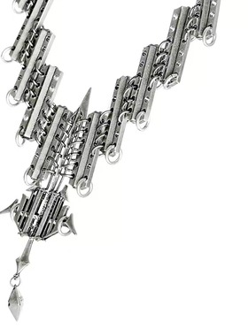 项链iiimiii黄铜金属拼接