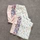 Summer cotton silk pajamas women's large size floral artificial cotton home pants thin anti-mosquito pants air-conditioned pants nine-point long pants fat