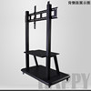 Mobile cart with wheels TV floor stand TV stand