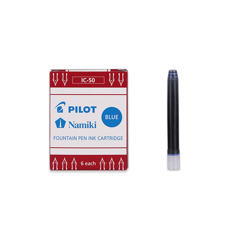 日本pilot百乐IC-50一次性墨囊 墨胆贵妃/78g/88g/笑脸钢笔用6支 - 图2