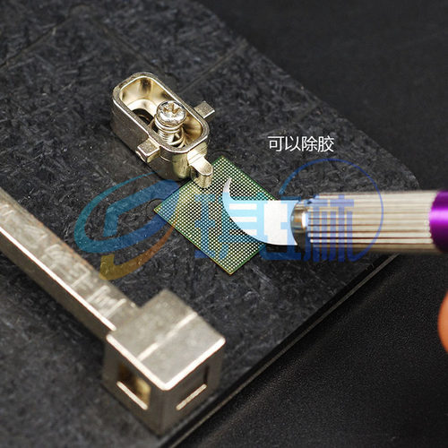 阿毛易修手机维修刀具铜刀柄刮锡除胶撬IC芯片CPU分层刮边胶刀片 - 图1