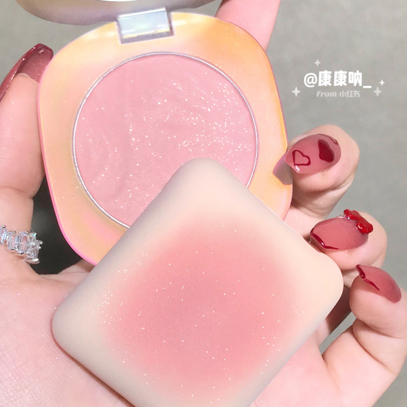 Joocyee酵色腮红琥珀贝壳哑光修容胭脂单色焦糖b01眼影膨胀色裸妆 - 图1