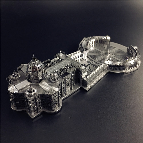 南源魔图3D金属拼图圣彼得大教堂成人玩具益智手工拼装模型礼物 - 图1