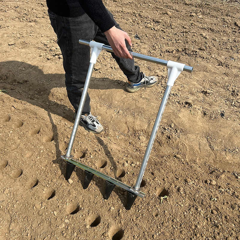 农用种植草莓打窝打坑打孔神器大棚种植移栽工具定植种花生打洞器,淘宝优惠券,粉丝福利购,淘宝优惠卷