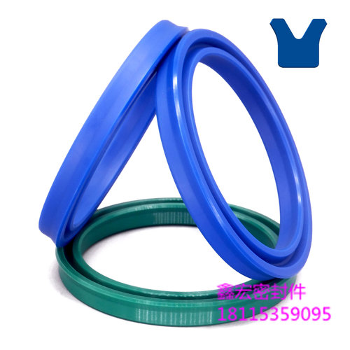 耐磨耐压液压油缸油封大全UN/UHS/U/Y型25*33*5轴孔通用密封圈/件 - 图0
