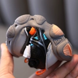 Зимние детские туфли, детская удерживающая тепло спортивная обувь для мальчиков для раннего возраста, 0-3 лет, мягкая подошва