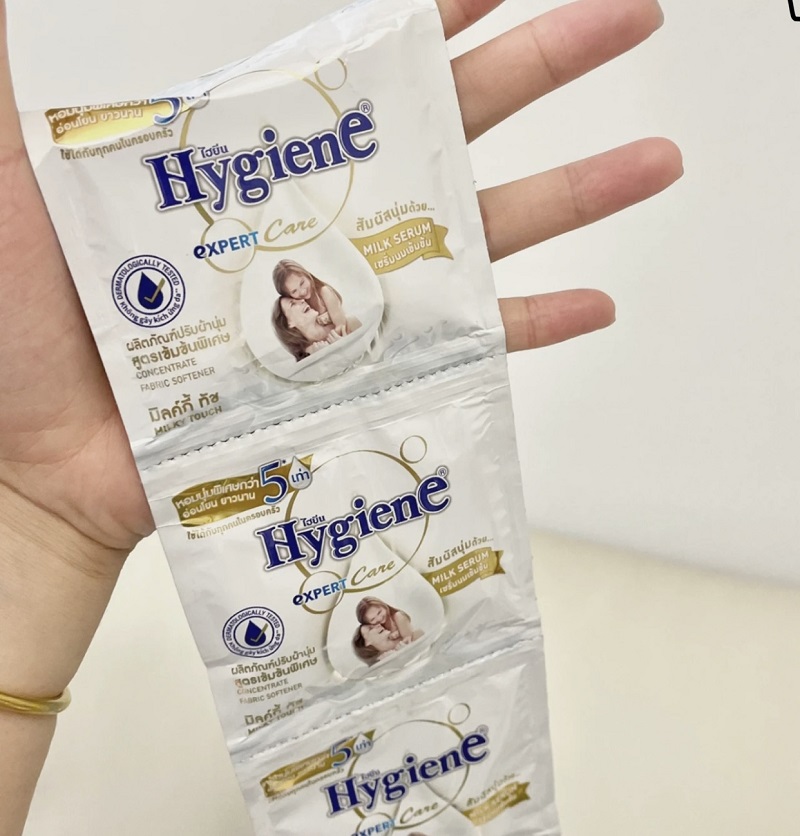 软huhu的baby奶香！泰国Hygiene衣物柔顺剂留香柔软浓缩防静电 - 图1