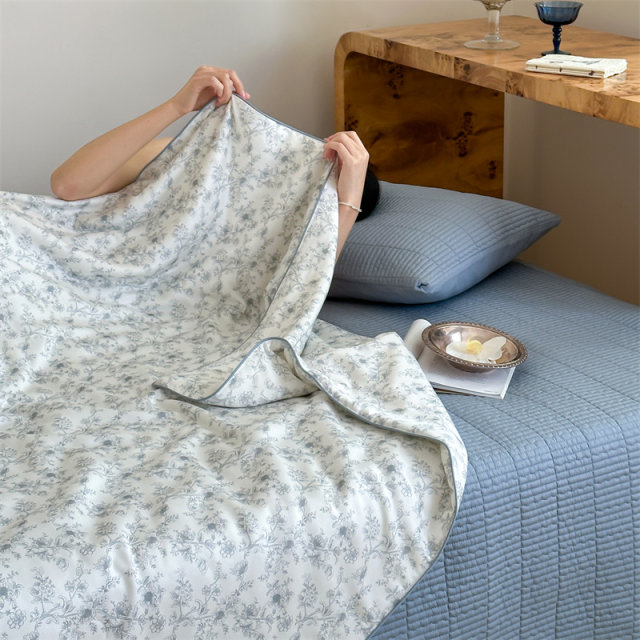 Light luxury goose Modal Tennis Bed Cover Four-piece Set