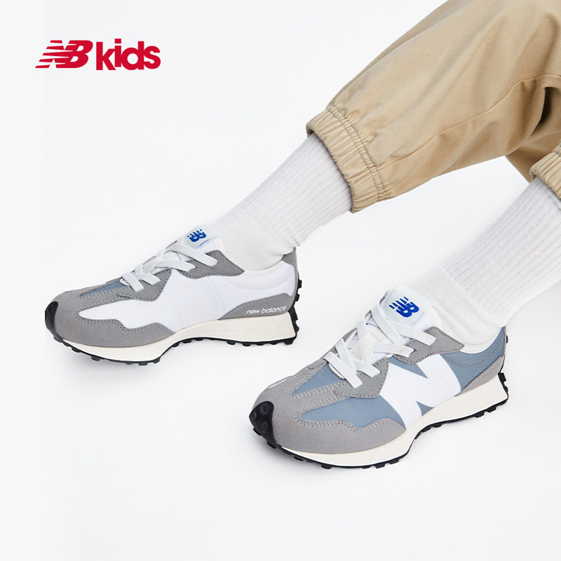 NewBalance童鞋327经典拼接运动休闲鞋