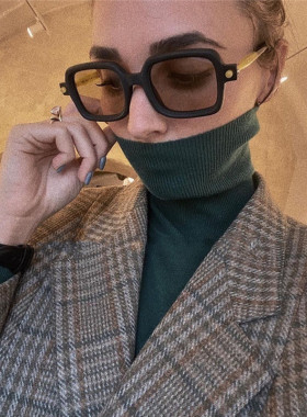 欧美小众明星同款装饰潮牌眼镜