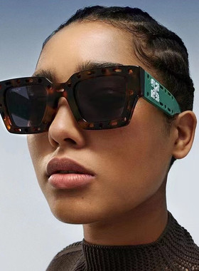 日系拍照镂空彩色装饰时尚太阳镜