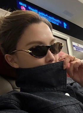 绳结金属腿欧美ins风墨镜高级感