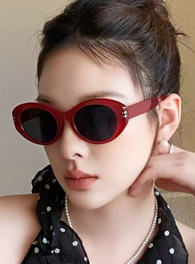 欧美复古高级太阳镜墨镜圆框眼镜