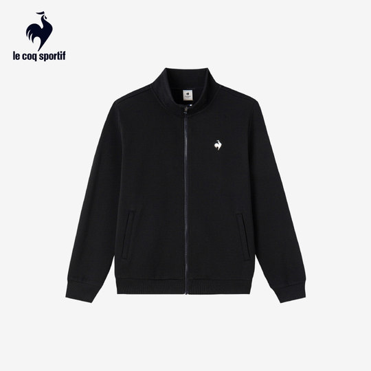 乐卡克法国公鸡2025年秋季新品男款运动翻领开衫舒适休闲外套夹克